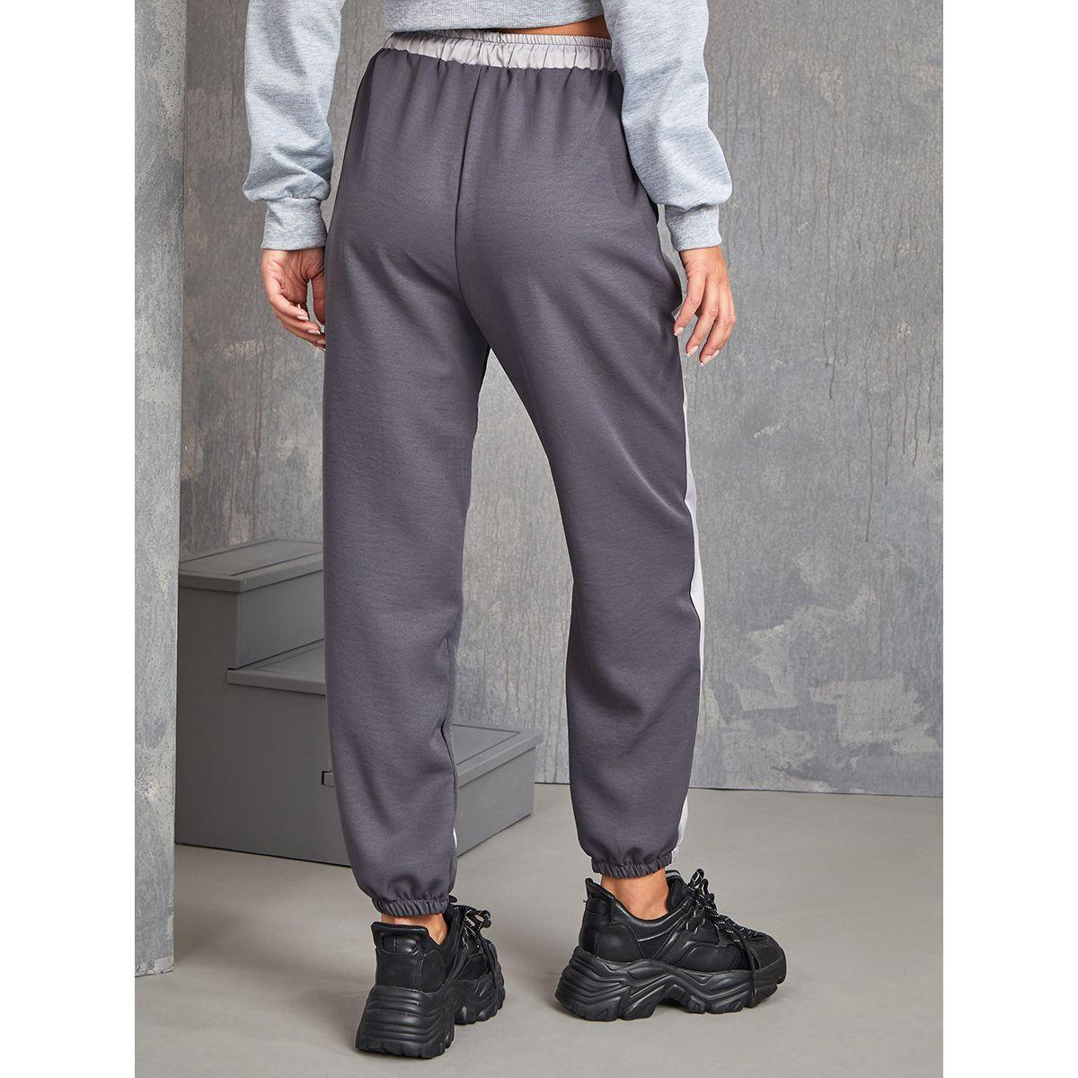 Styli Colorblock Drawstring Waistband Jogger-women-clothing-bottoms-joggers-image-5