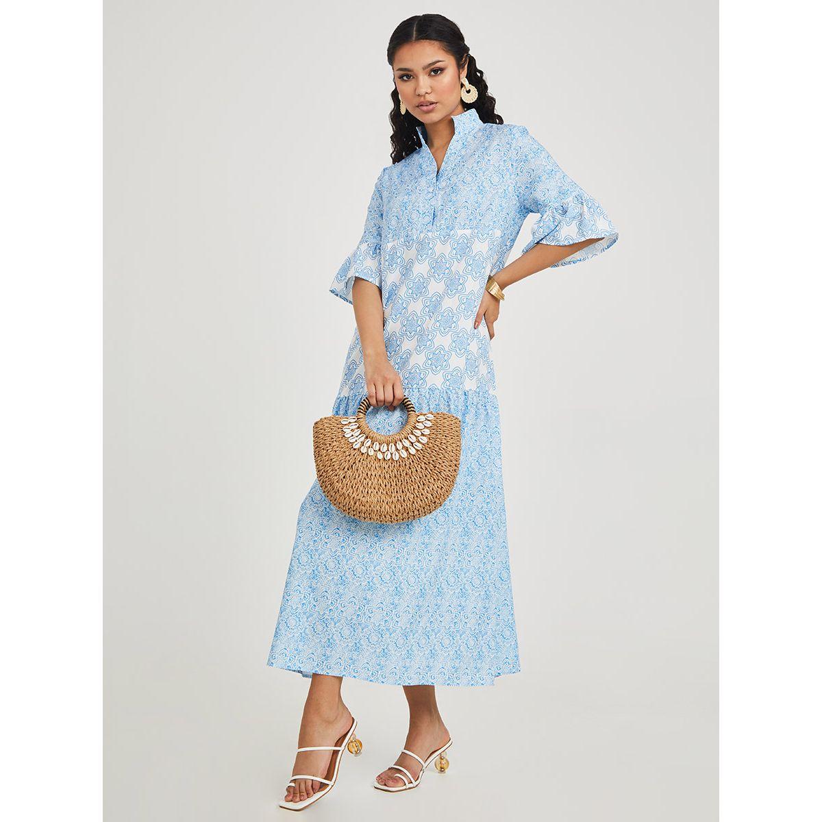 فستان طويل بكسرات-women-clothing-dresses-image-1