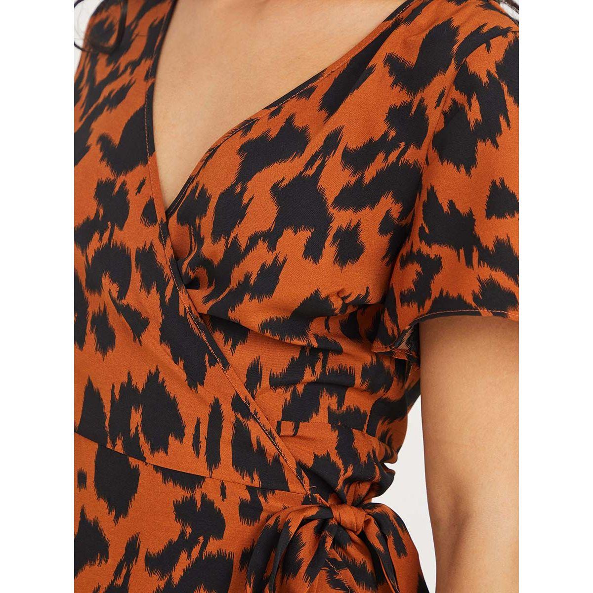 Styli Short Sleeves Printed Wrap Midi Dress-women-clothing-dresses-image-4
