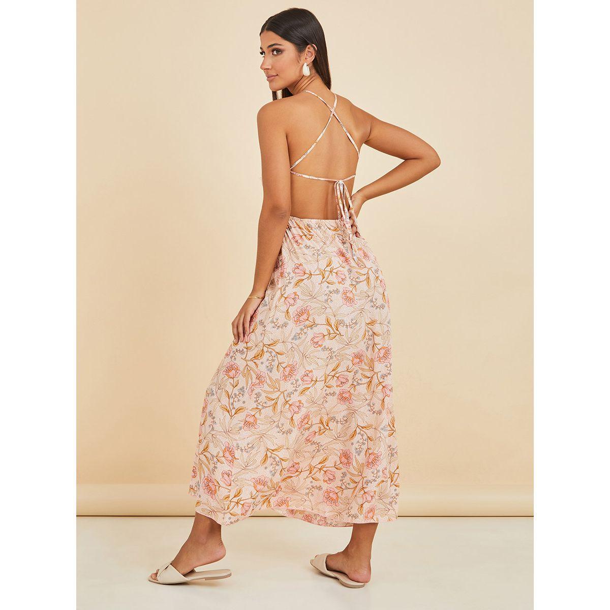 فستان طويل مطبع بزهور من ستايلي-women-clothing-dresses-image-5