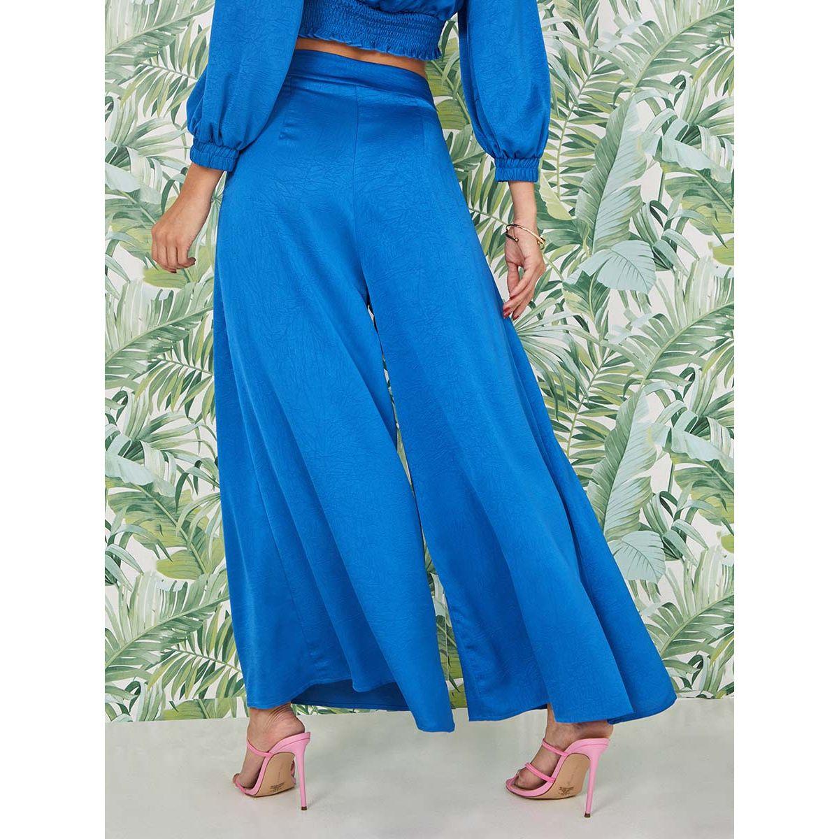 بنطال واسع بخصر عالي من ستايلي-women-clothing-bottoms-trousers-image-4