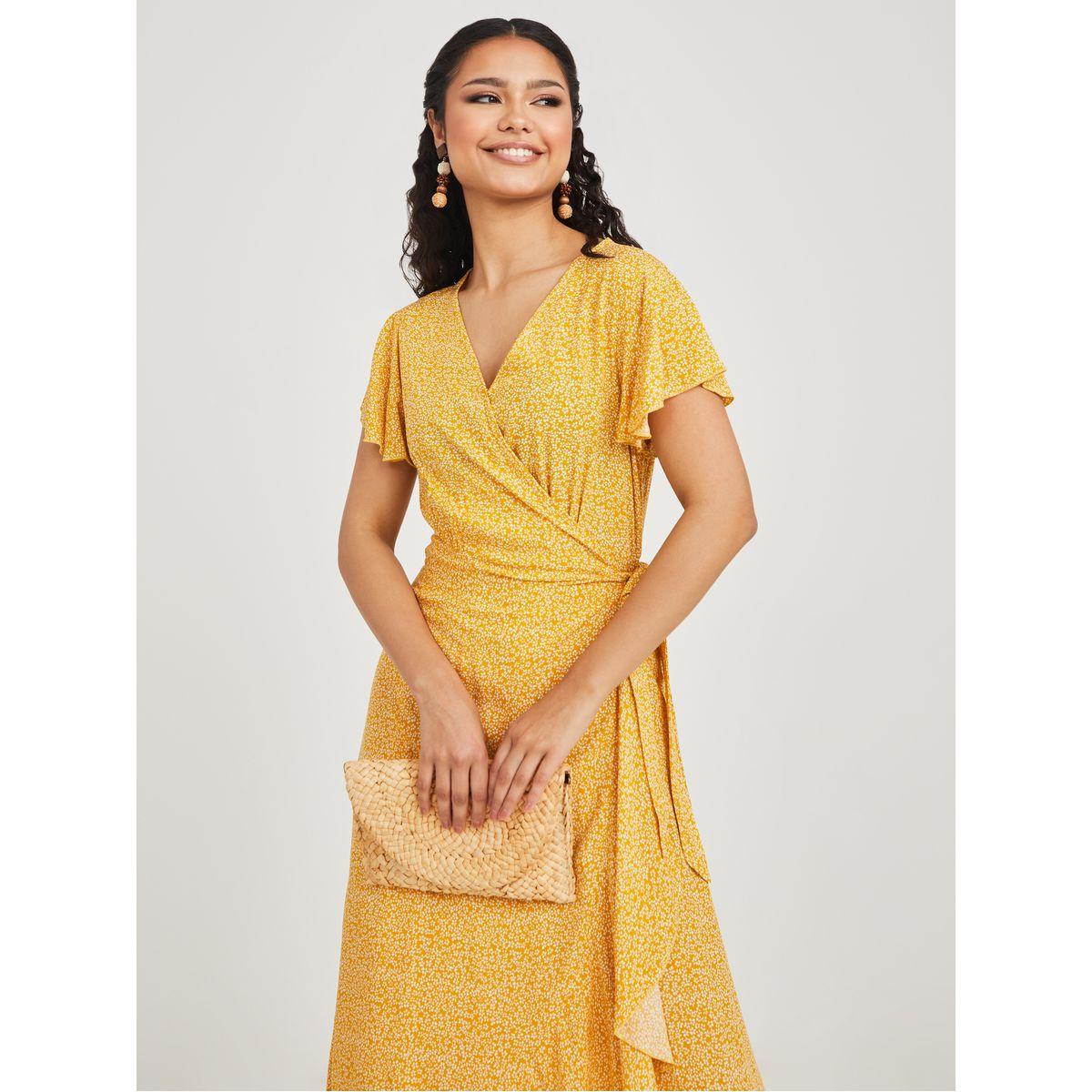 فستان طويل بنمط لف-women-clothing-dresses-image-2