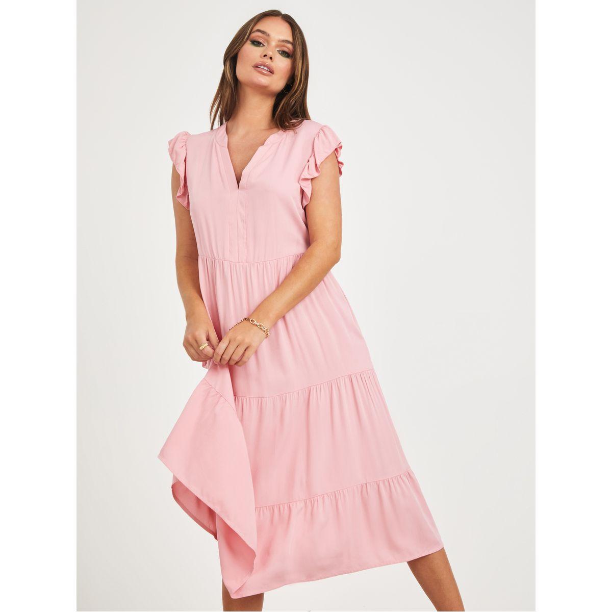 فستان ميدي فيسكوز بكسرات-women-clothing-dresses-image-2