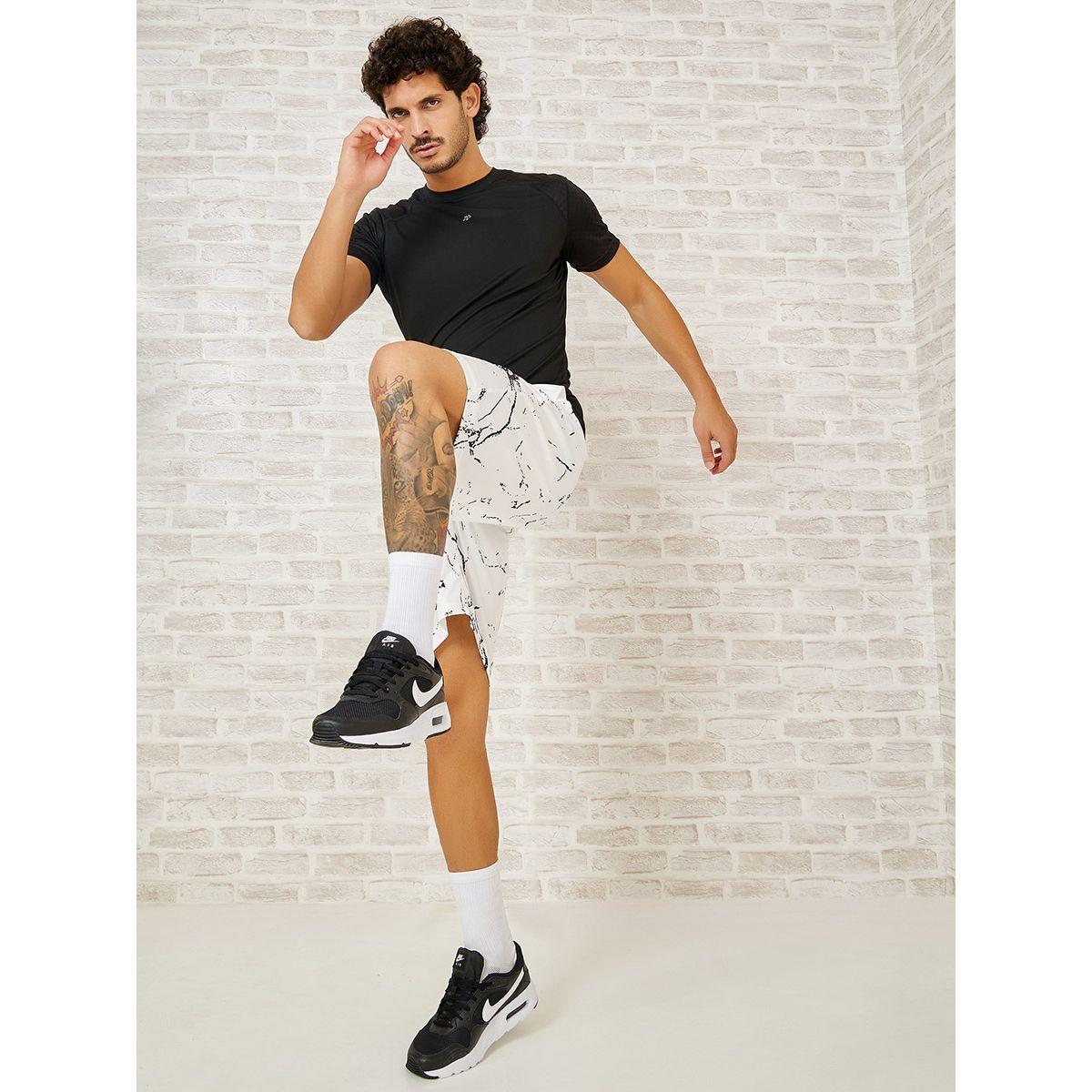 Styli Active Camo Sleeve Blocking Printed Active T-shirt-sports-men-clothing-tshirtsandpolos-image-2