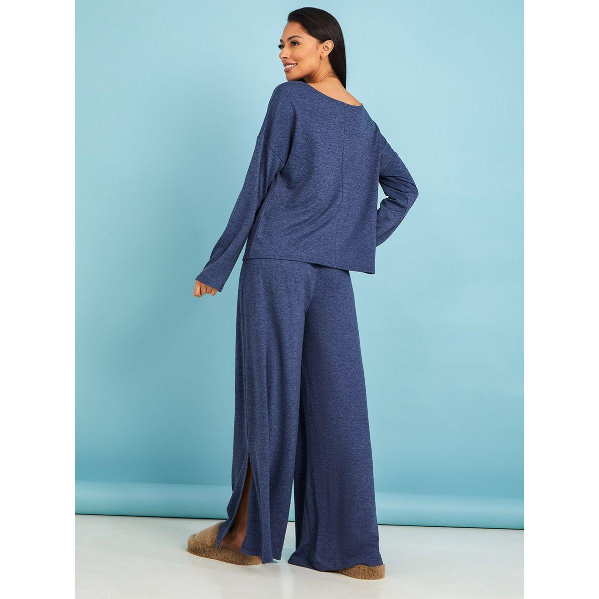 طقم من ( بلوزة + بنطال )-women-clothing-coordsets-image-5