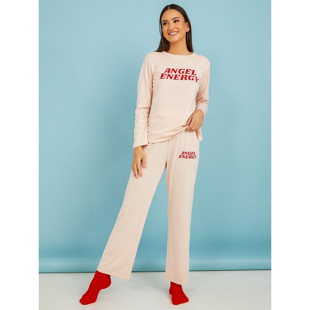 طقم من ( بنطال + بلوزة )-women-clothing-coordsets-image-2