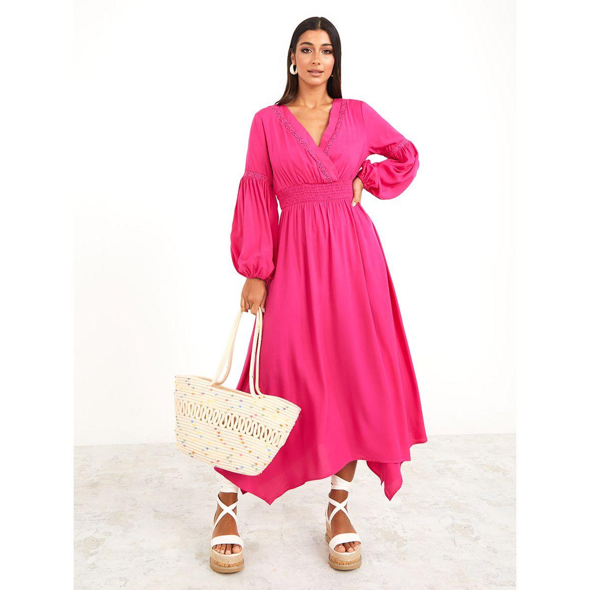 فستان طويل باكمام بيشوب-women-clothing-dresses-image-5