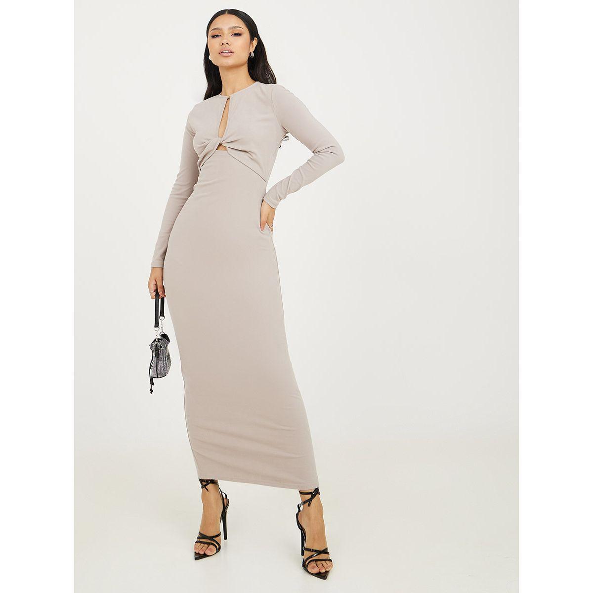 فستان طويل باكمام طويلة-women-clothing-dresses-image-1