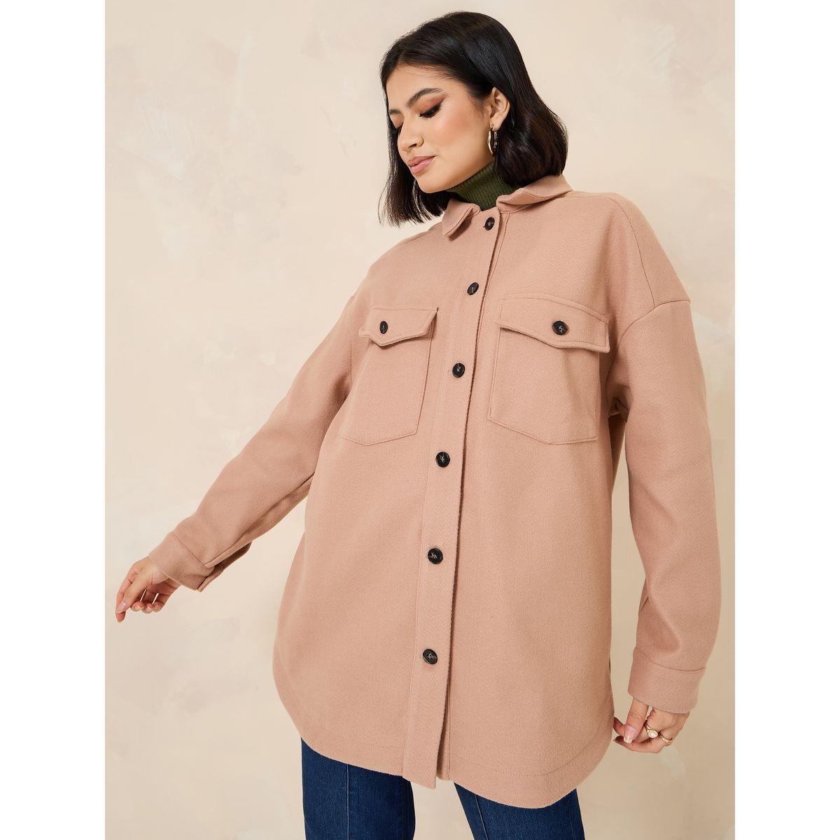 Styli Oversized Longline Wool-Like Shacket-women-winterwear-coatsandjackets-jackets-image-3