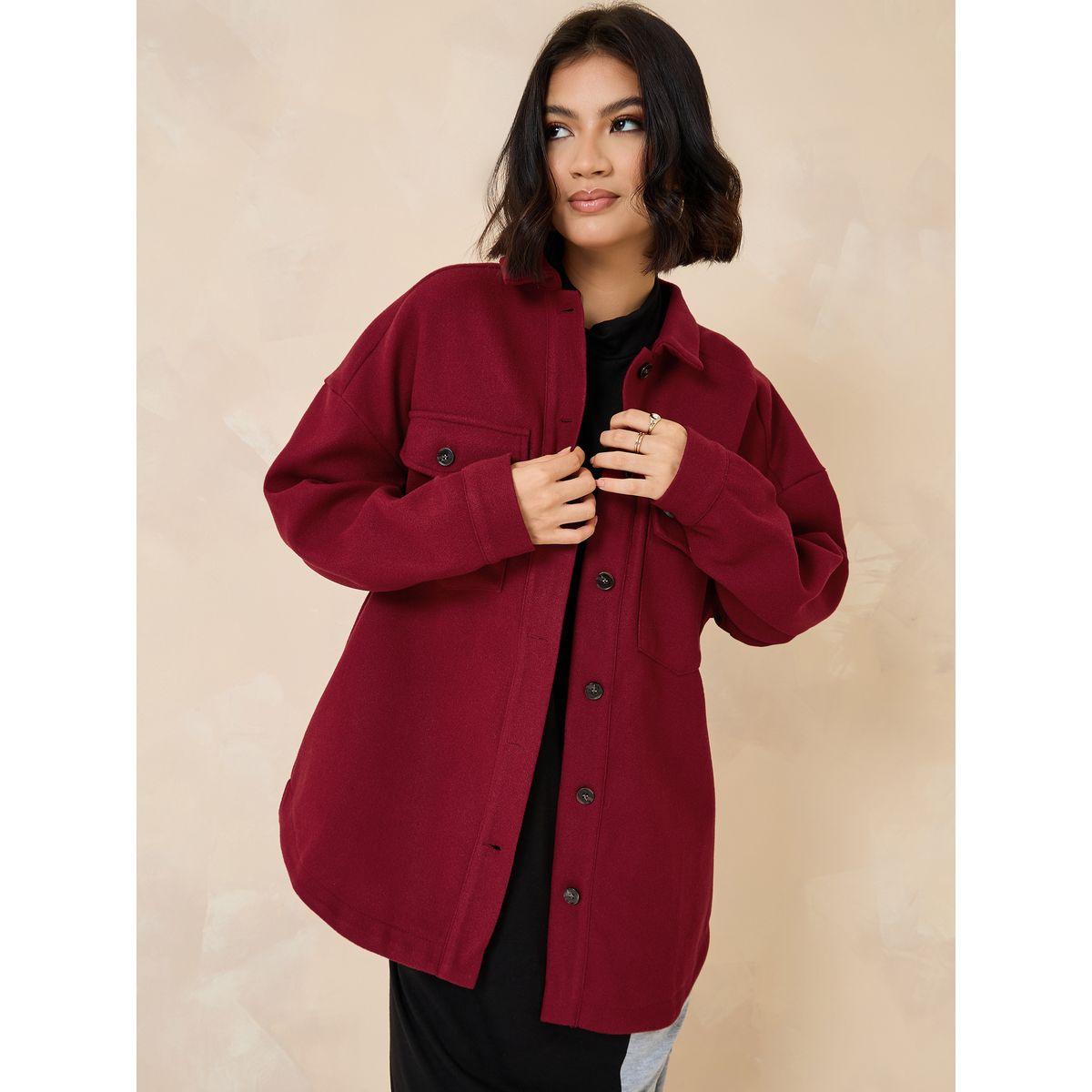 شاكيت بجيوب وأزرار غلق-women-winterwear-coatsandjackets-jackets-image-6