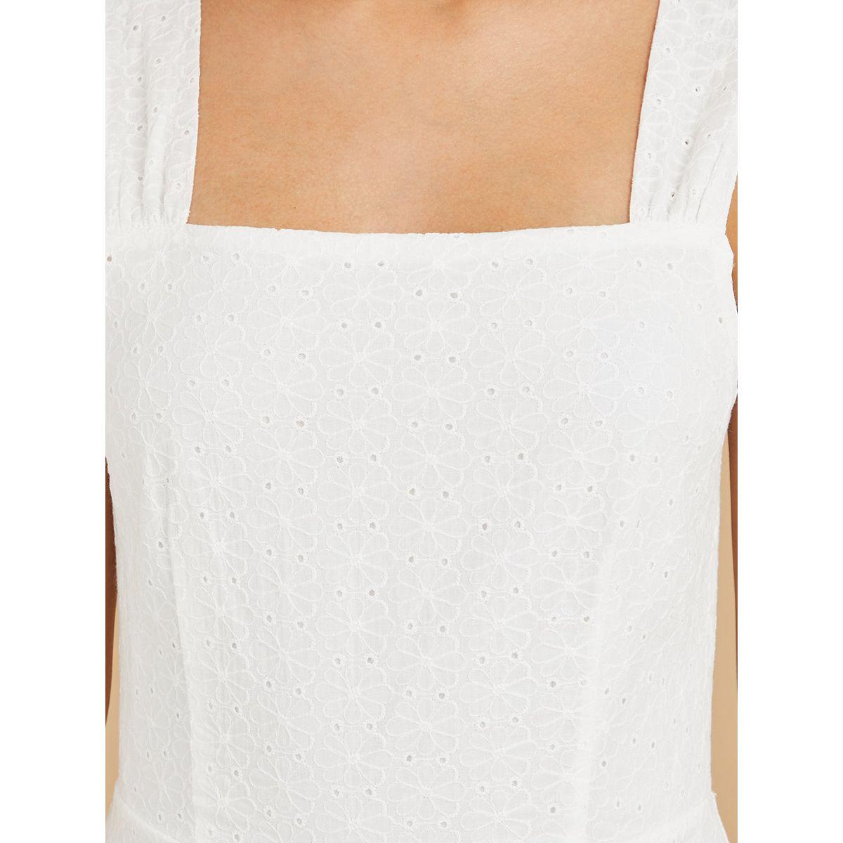 Styli Sleeveless Square Neck Schiffli Midi Dress-women-clothing-dresses-image-3