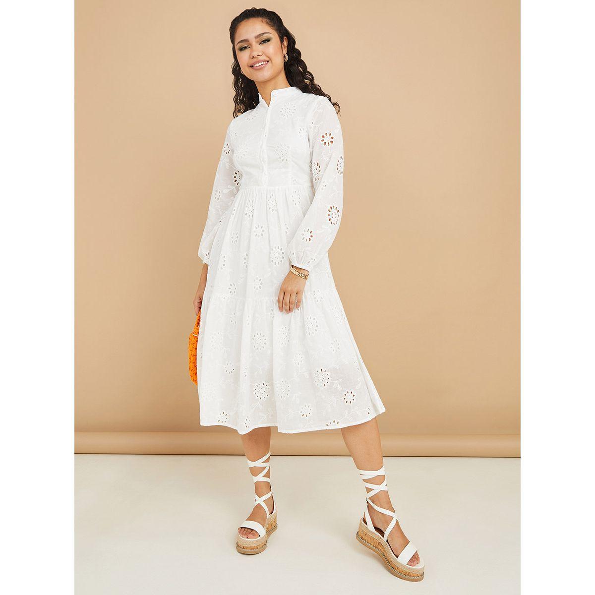 فستان ميدي باكمام طويلة-women-clothing-dresses-image-1