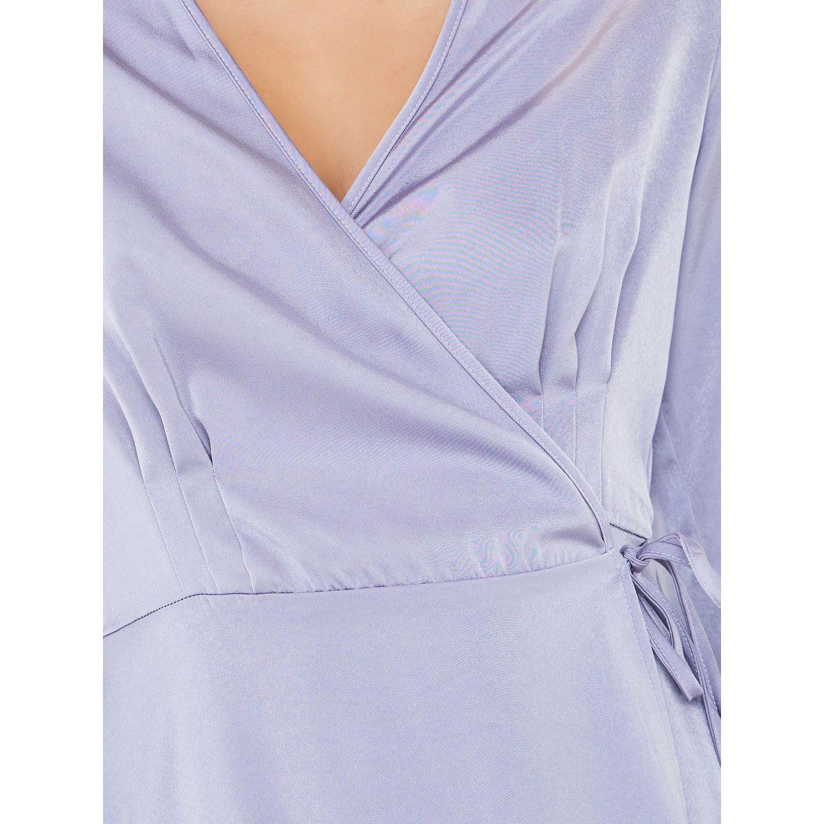 Styli Pleat Bust Detail Wrap Maxi Dress-women-clothing-dresses-image-3