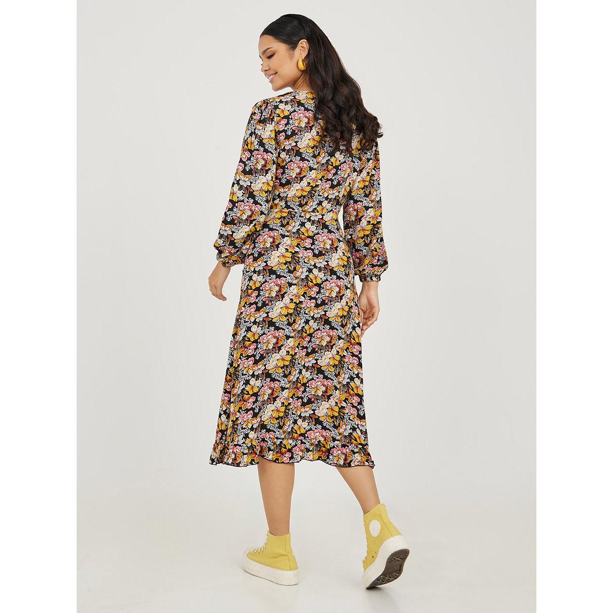 Styli Long Sleeves Floral Print A-Line Midi Dress-women-clothing-dresses-image-4