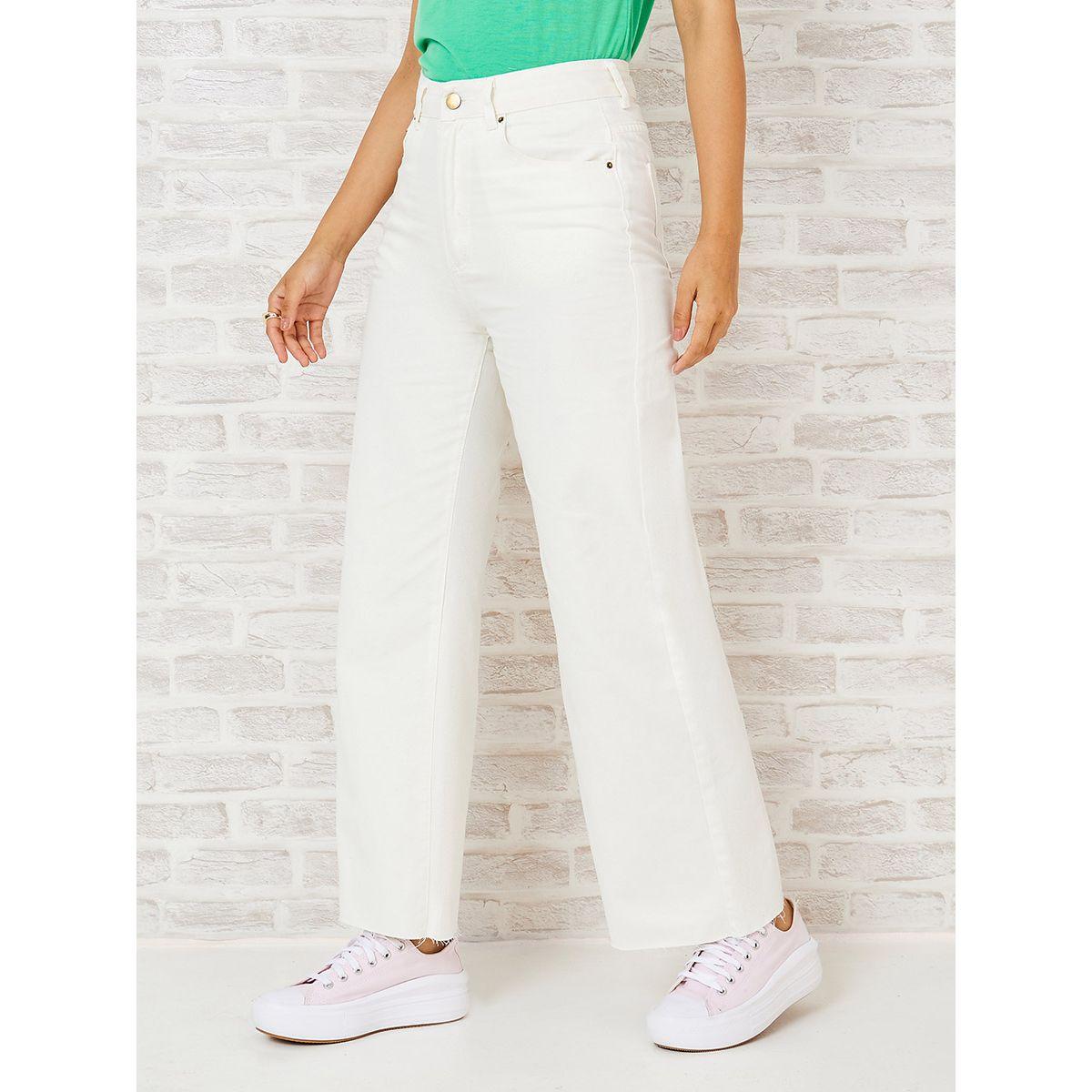 Styli High Rise Wide Leg Jeans with Raw Edge-women-clothing-bottoms-jeans-image-1