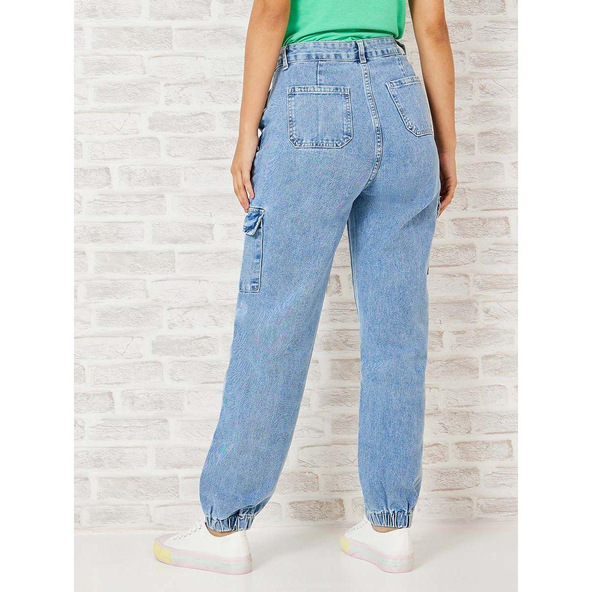 بنطال جينز بنمط جوغر باساور-women-clothing-bottoms-jeans-image-4