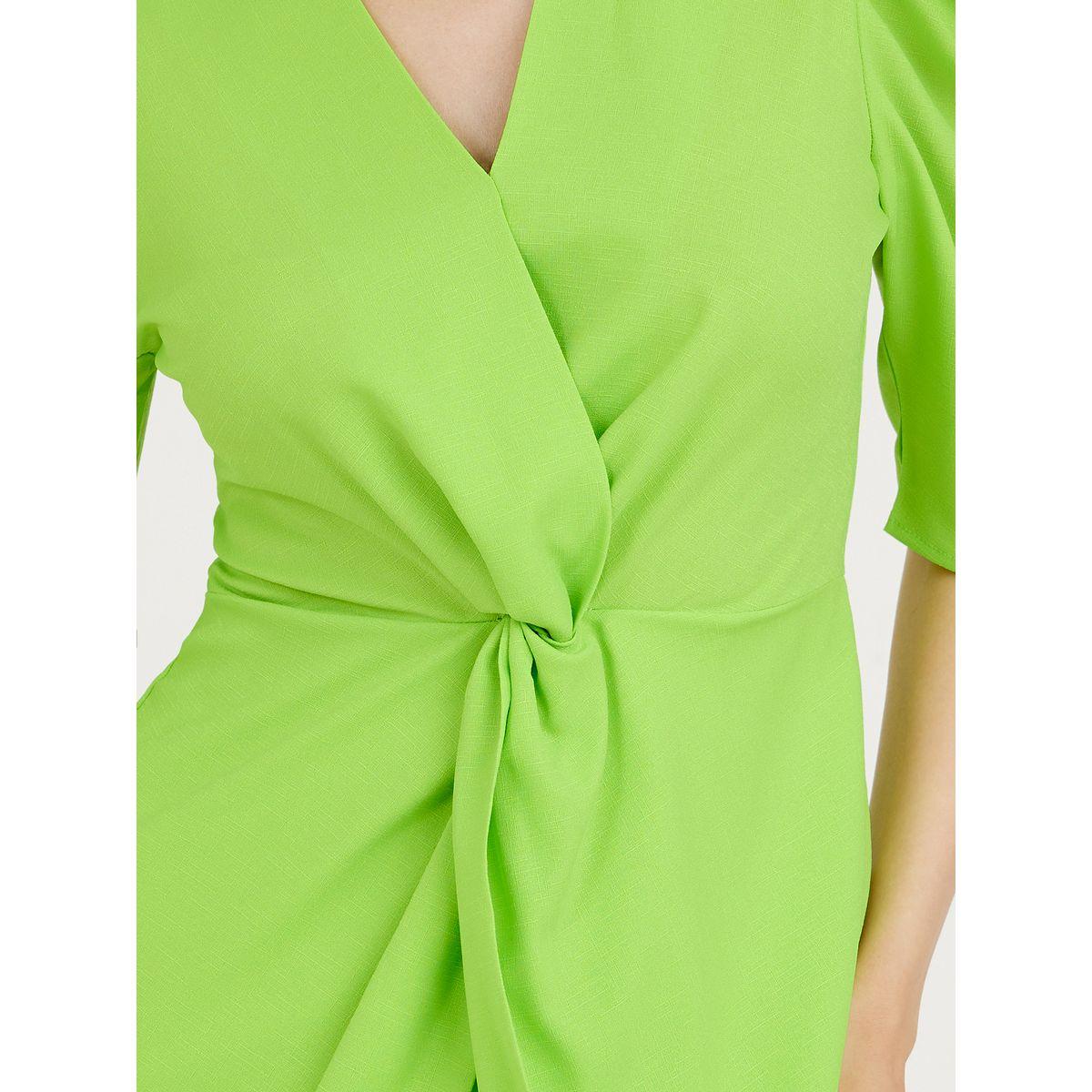 فستان قصير باكمام منفوشة-women-clothing-dresses-image-3