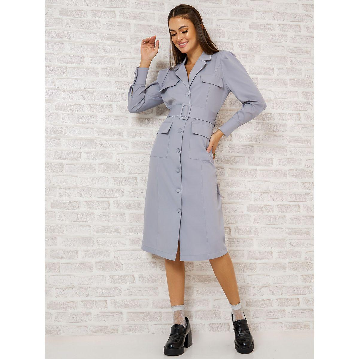 فستان ميدي باكمام طويلة-women-clothing-dresses-image-1