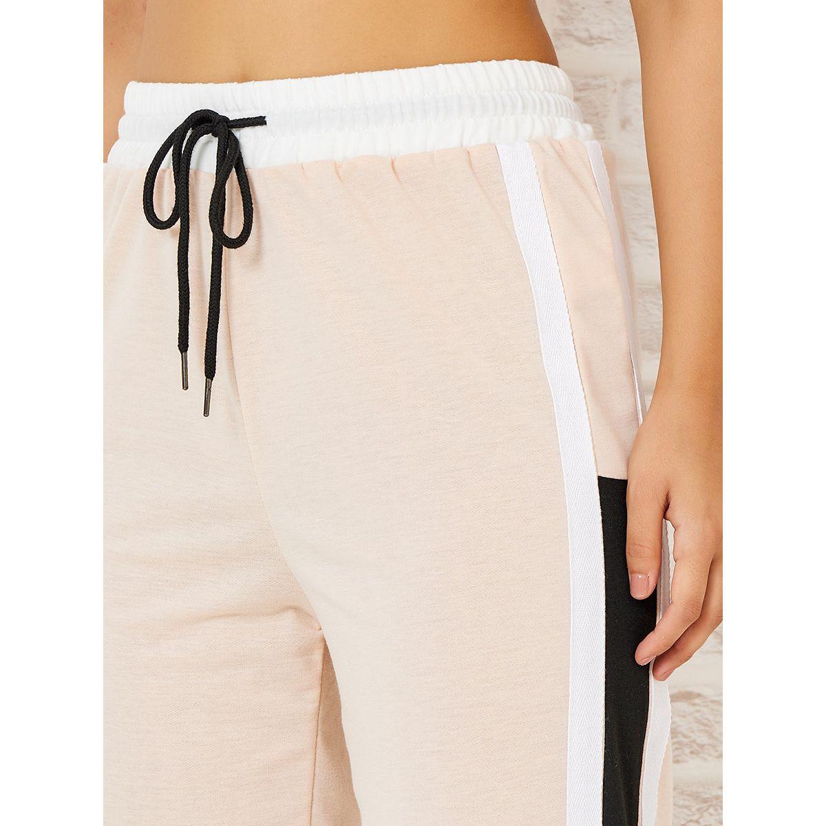 جوغر بقصة مريحة واربطة-women-clothing-bottoms-joggers-image-3