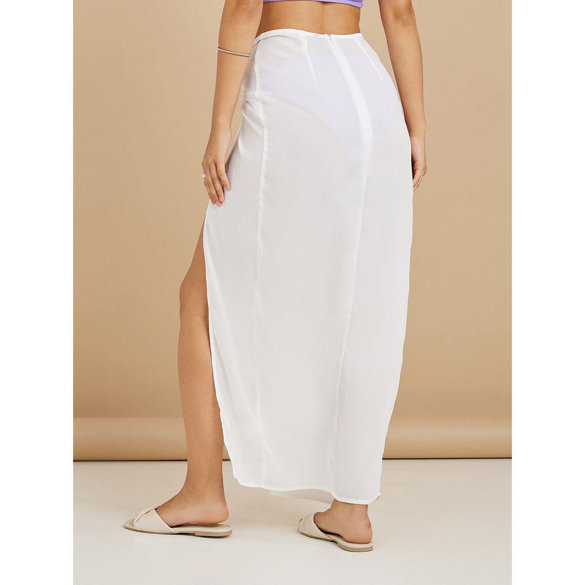 تنورة طويلة شيفون مزينة بعقدة-women-clothing-swimandbeach-beach-beachwear-image-4