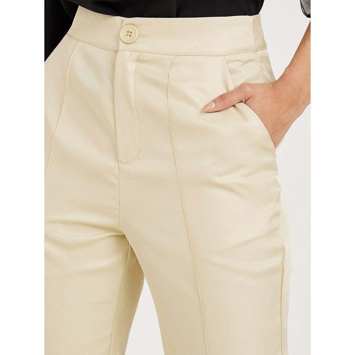 بنطال كاجوال مزين بحزوز-women-clothing-bottoms-trousers-image-3
