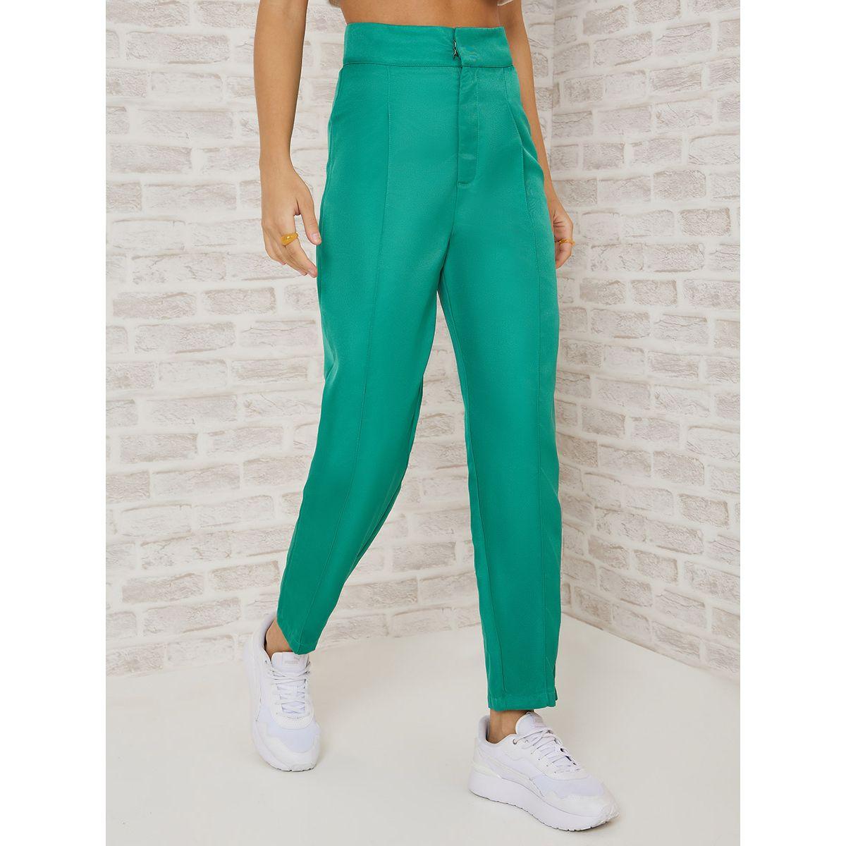 Styli Solid High Rise Tailored Trouser-women-clothing-bottoms-trousers-image-2