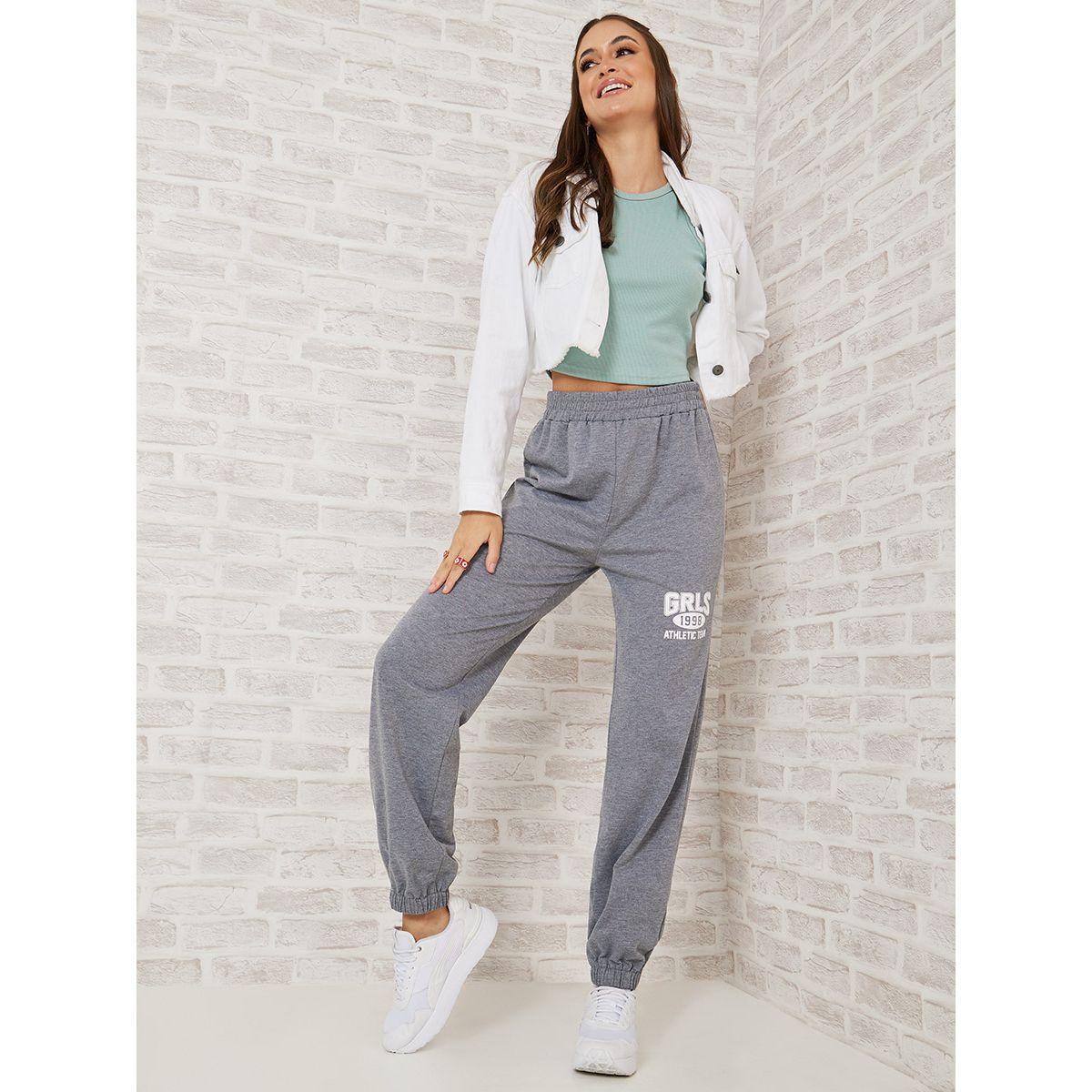 جوغر مطبع بكتابة واساور-women-clothing-bottoms-joggers-image-1