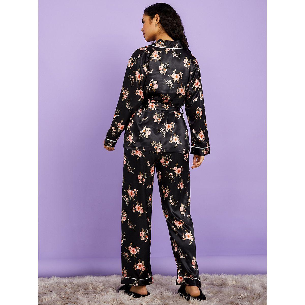 طقم بيجاما من ( بلوزة + بنطال )-women-clothing-nightwear-pyjamas-longsets-image-6