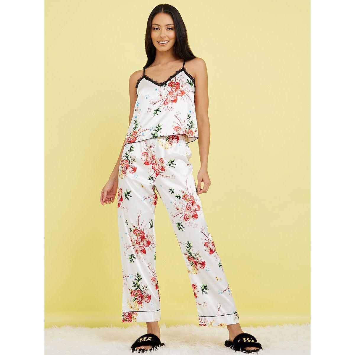 طقم بيجاما من ( بلوزة + بنطال )-women-clothing-nightwear-pyjamas-longsets-image-2