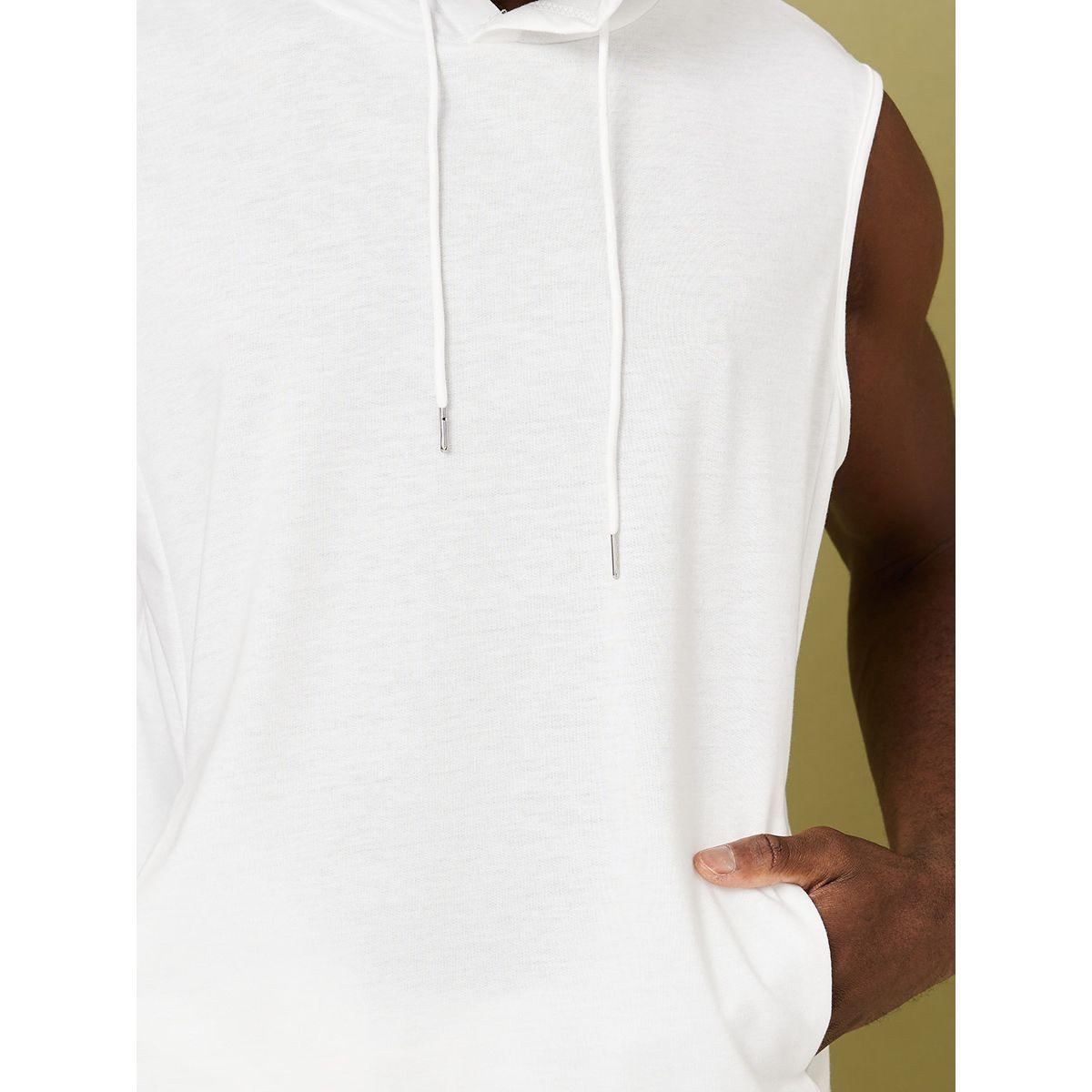 Styli Sleeveless Hoodie and Drawstring Detail Shorts Co-Ord Set-men-clothing-coordsets-image-4