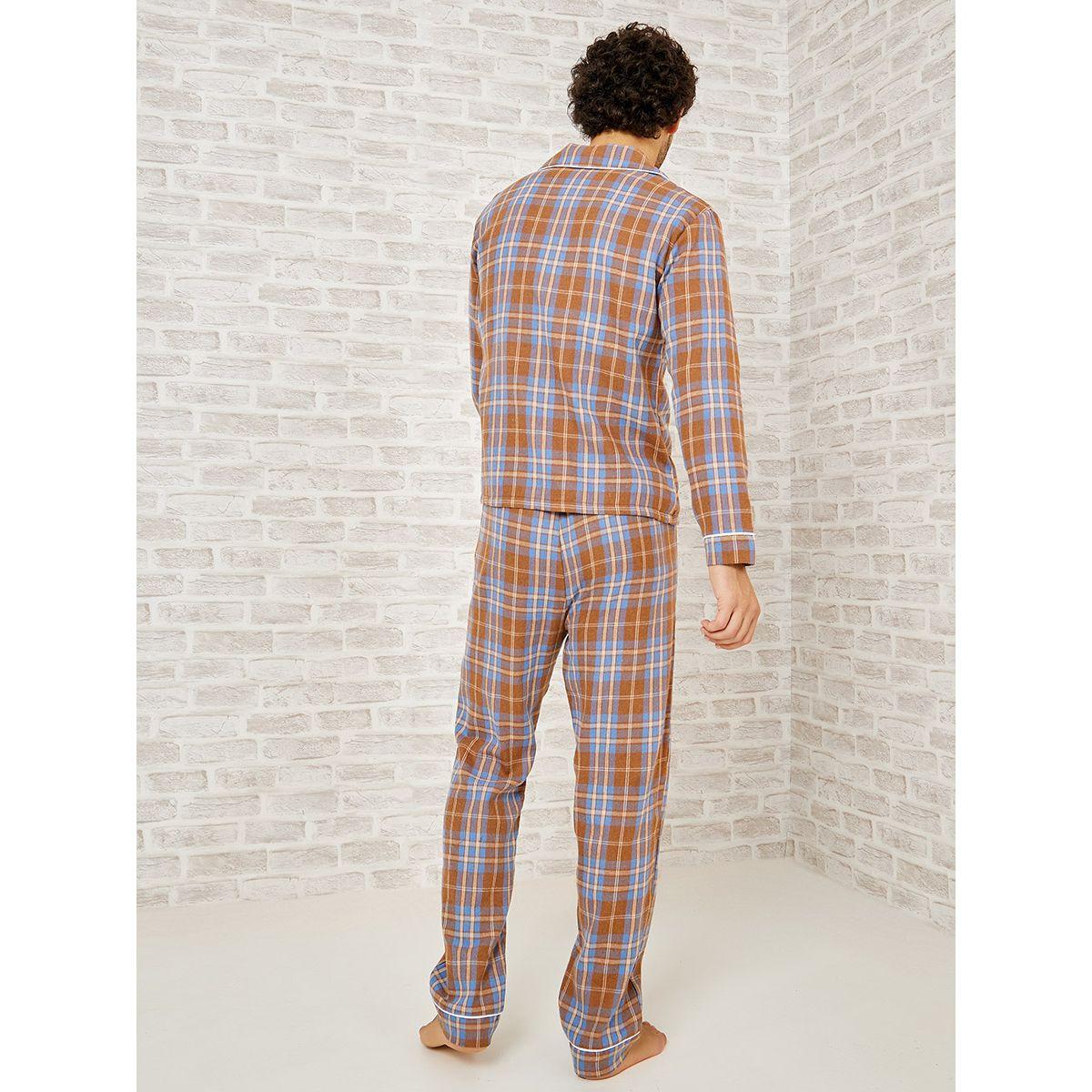 طقم بيجاما من ( قميص + بنطال )-men-clothing-nightwear-sets-image-5