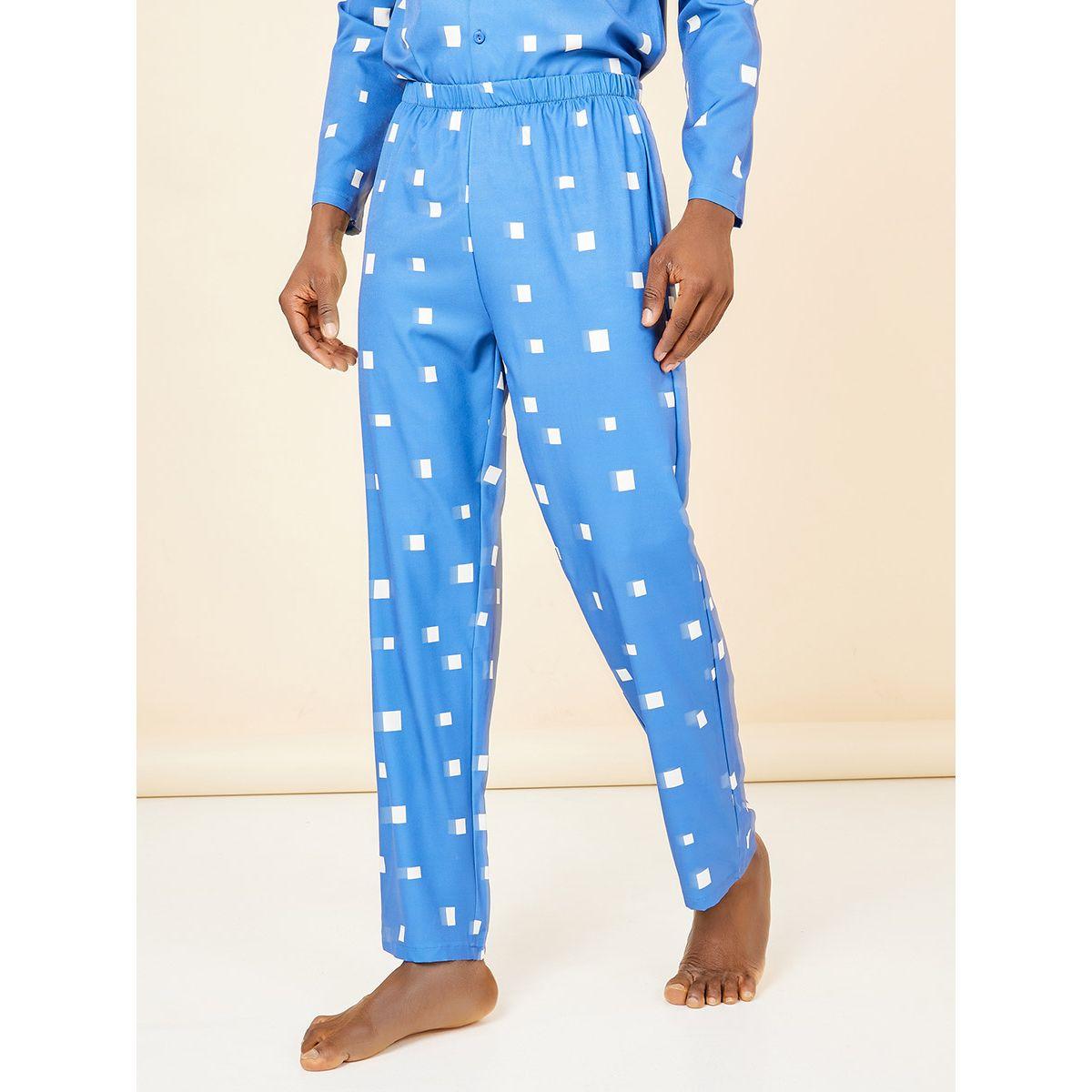 طقم بيجاما من (قميص + بنطال )-men-clothing-nightwear-sets-image-4
