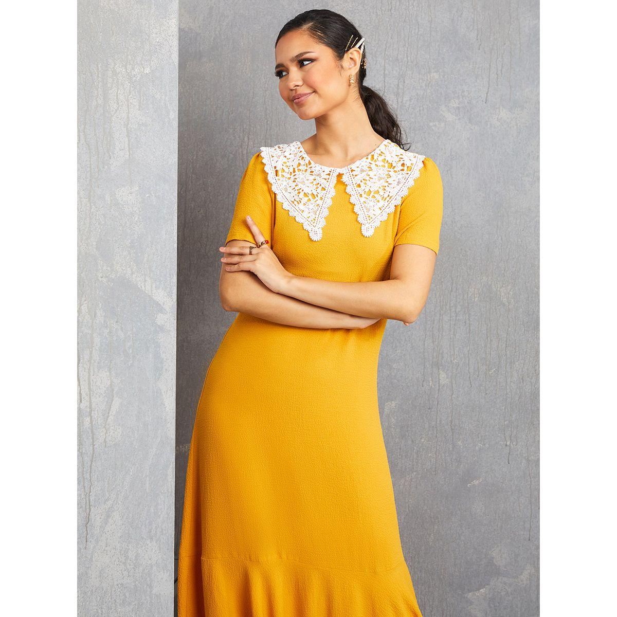 فستان طويل باكمام قصيرة-women-clothing-dresses-image-2