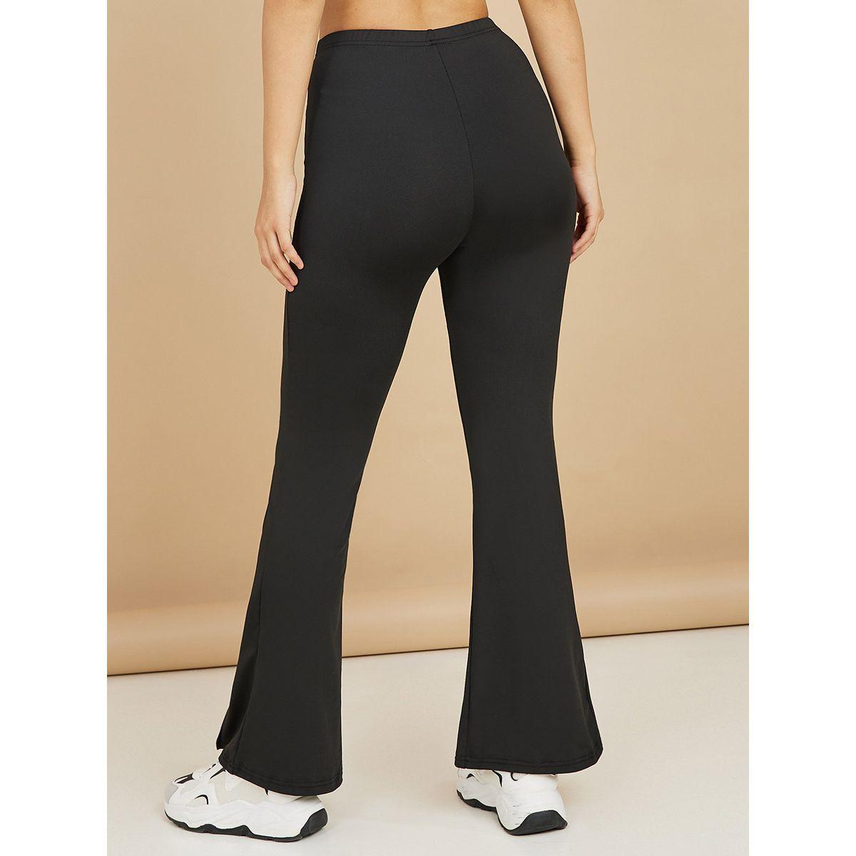 Styli Active Contrast Piping Front Split Activewear Flared Pants-women-clothing-sportswearandactivewear-bottoms-image-4