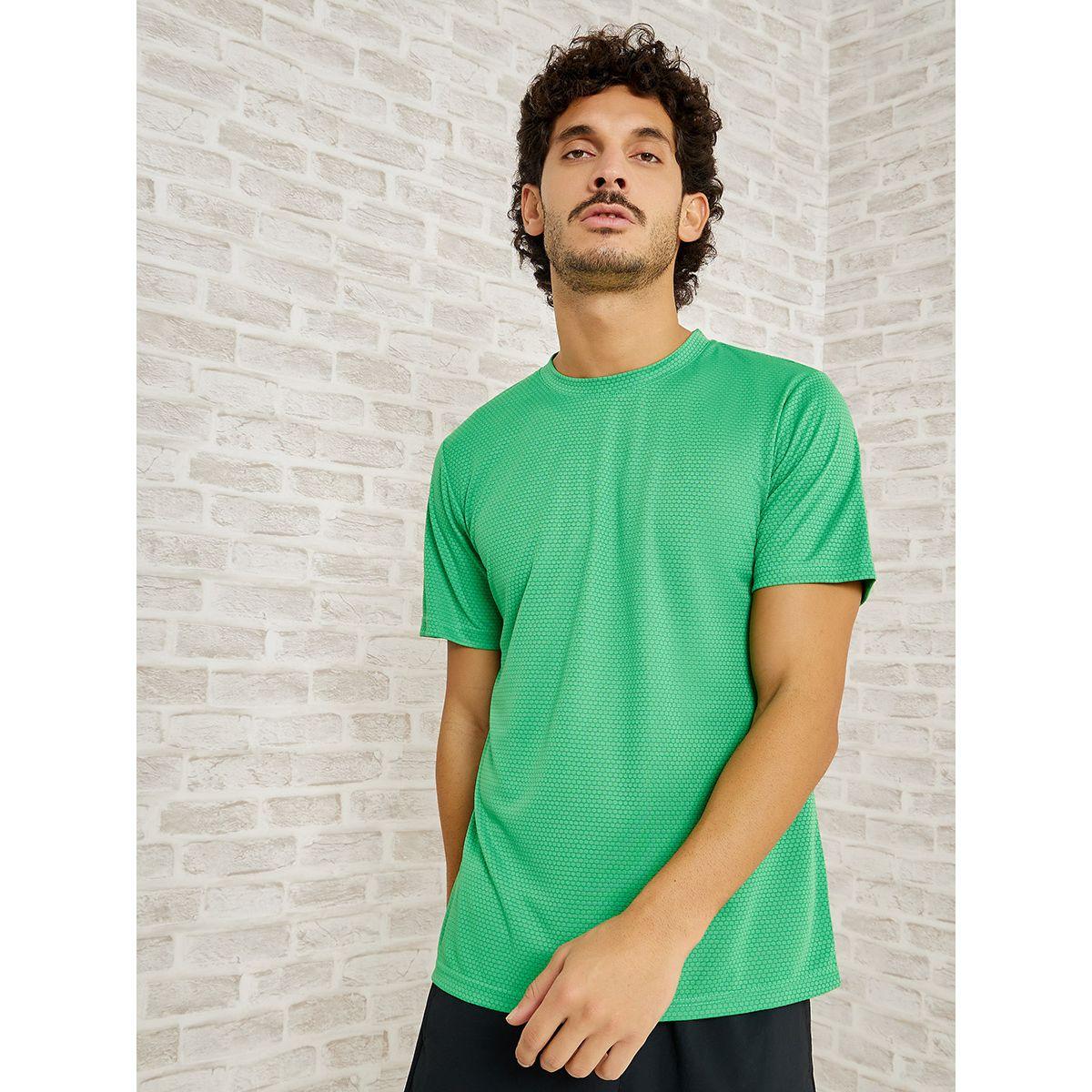Styli Active Back Slogan Print Activewear T-shirt-sports-men-clothing-tshirtsandpolos-image-3