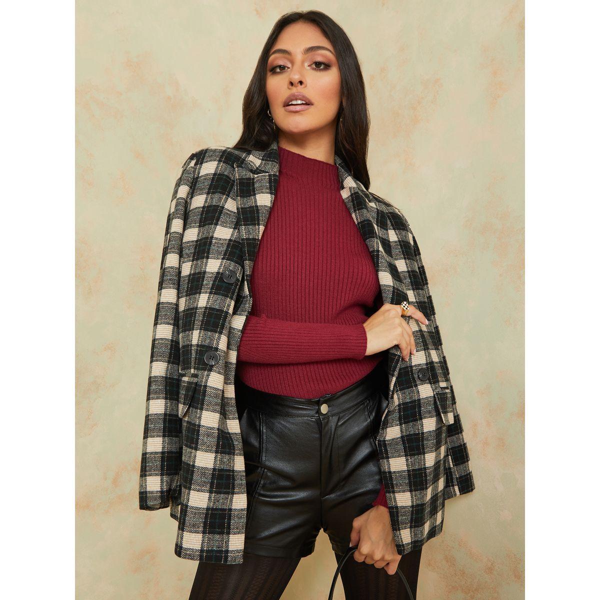 Styli High Neck Ribbed Regular Length Fitted Sweater-women-clothing-cardigansandjumpers-jumpers-image-1