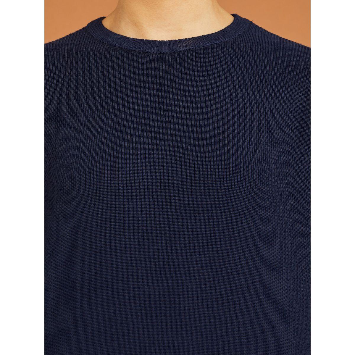 سويتر مضلع بقصة واسعة-women-winterwear-cardigansandjumpers-jumpers-image-4
