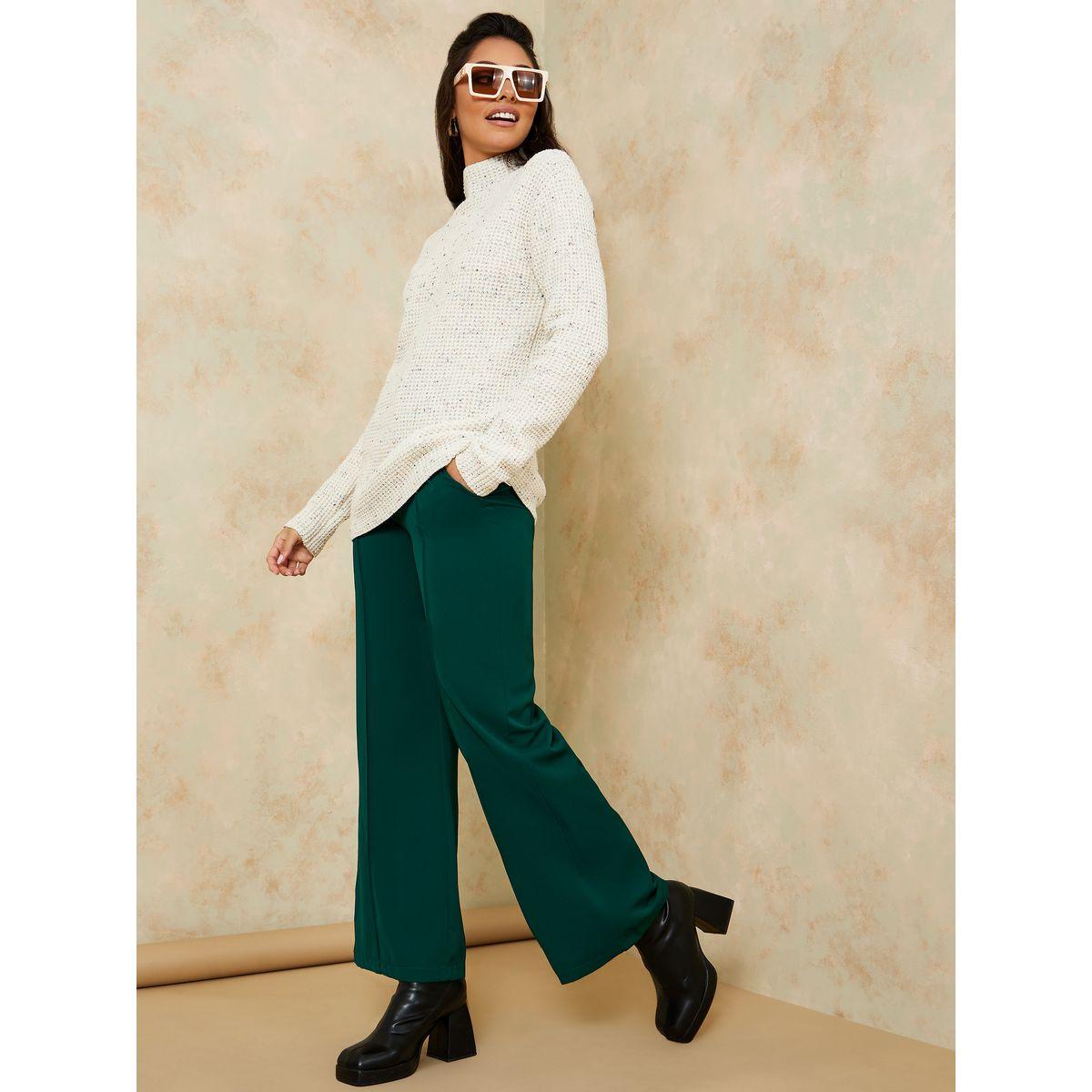 سويتر محبوك بقصة عادية-women-clothing-cardigansandjumpers-jumpers-image-3