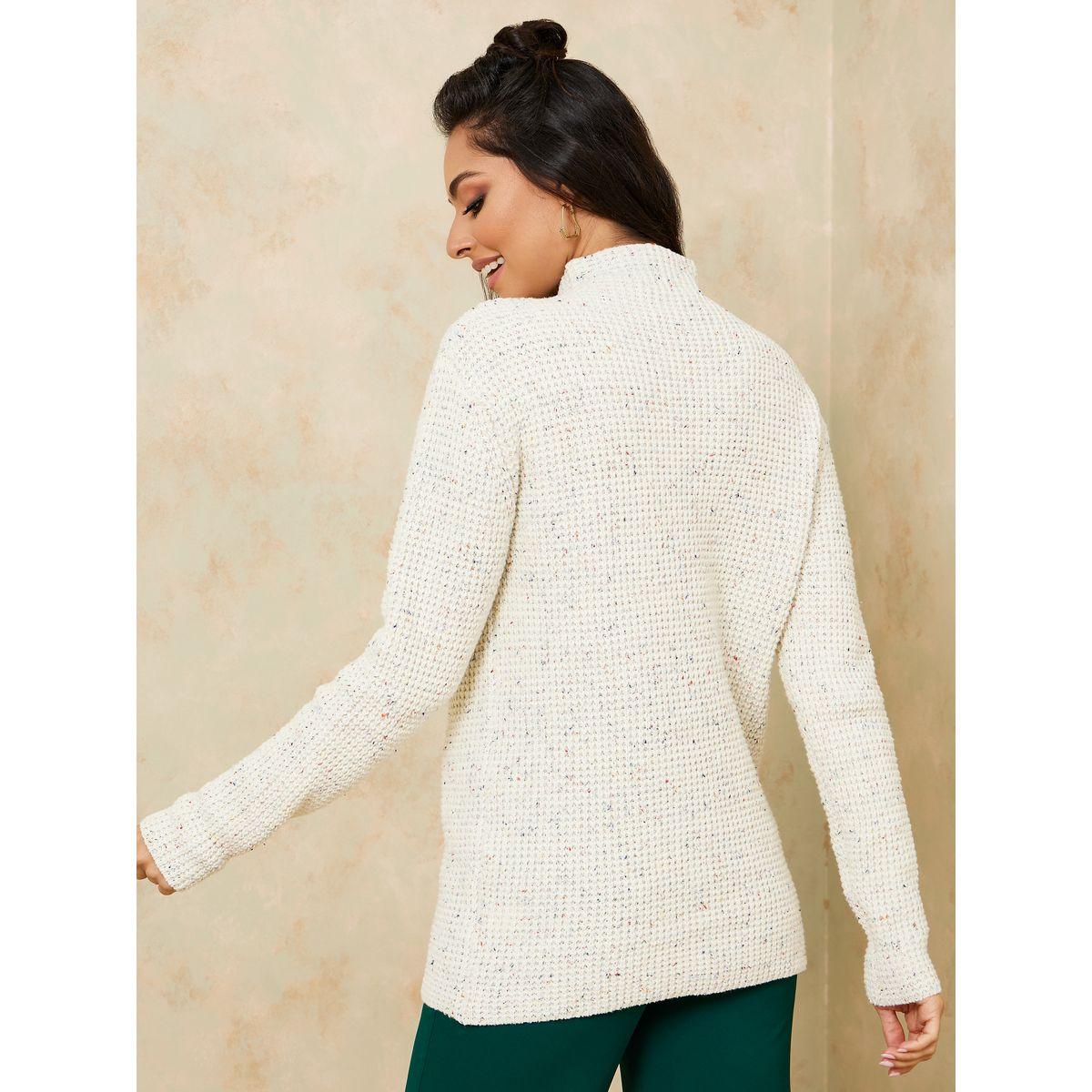 سويتر محبوك بقصة عادية-women-clothing-cardigansandjumpers-jumpers-image-5
