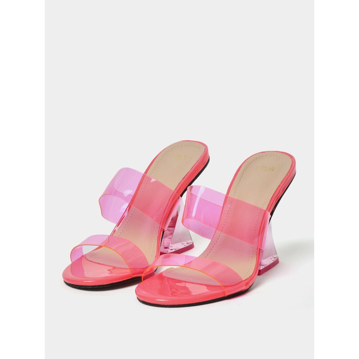 Styli Double Strap High Heel Sandals-women-shoes-heels-image-3