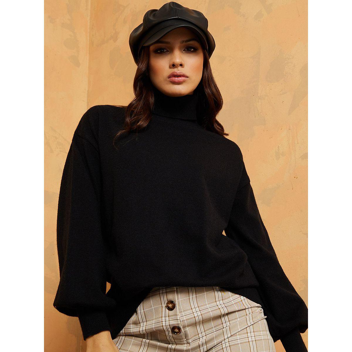 Styli Longline Turtle Neck Oversized Sweater-women-clothing-cardigansandjumpers-jumpers-image-1