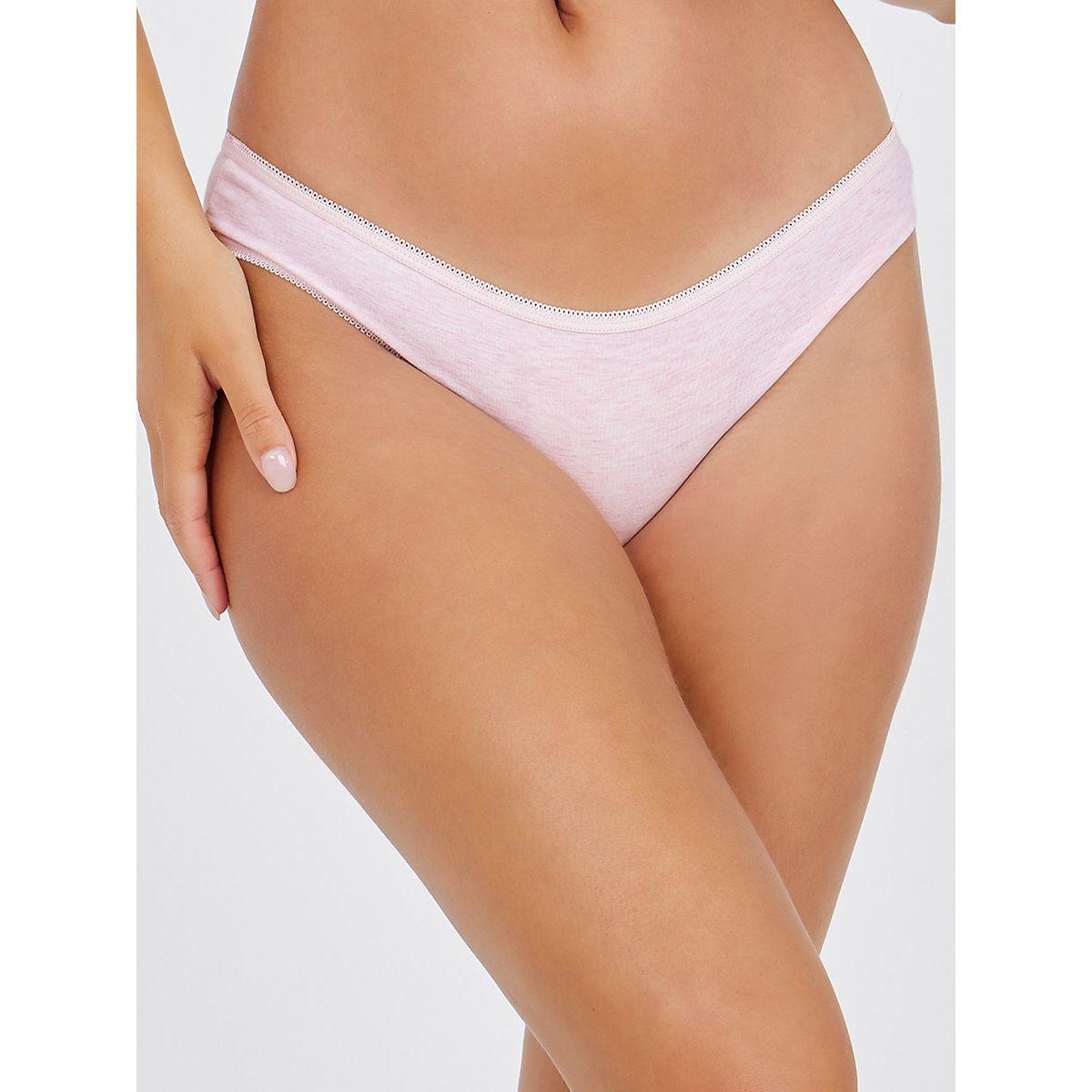 Styli Pack of 2 - Solid and Printed Cotton Bikini Briefs-women-clothing-lingerie-panties-image-3