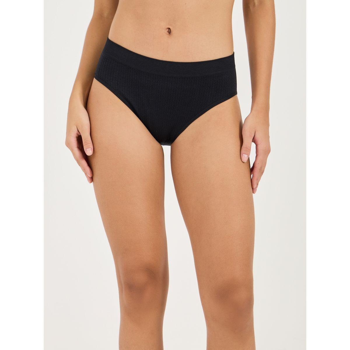 Styli Pack of 4 - Textured Seamless Bikini-women-clothing-lingerie-panties-image-6