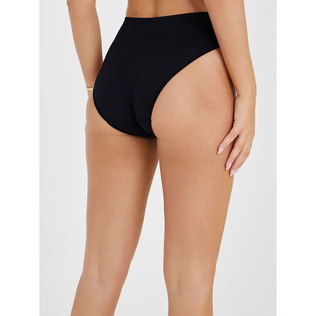 Styli Pack of 4 - Textured Seamless Bikini -women-clothing-lingerie-panties-image-6
