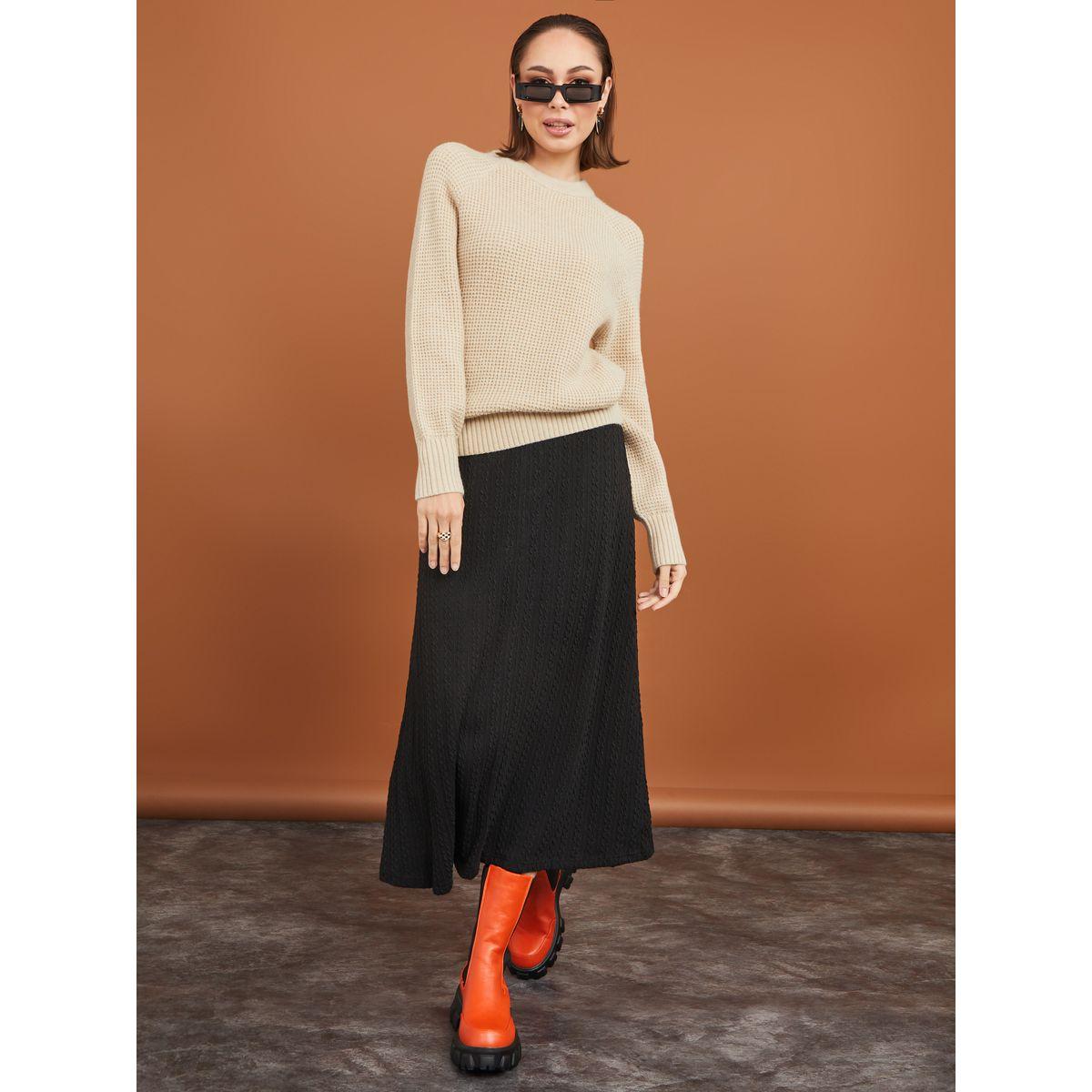 سويتر محبوك باكمام ريجلان-women-clothing-cardigansandjumpers-jumpers-image-2
