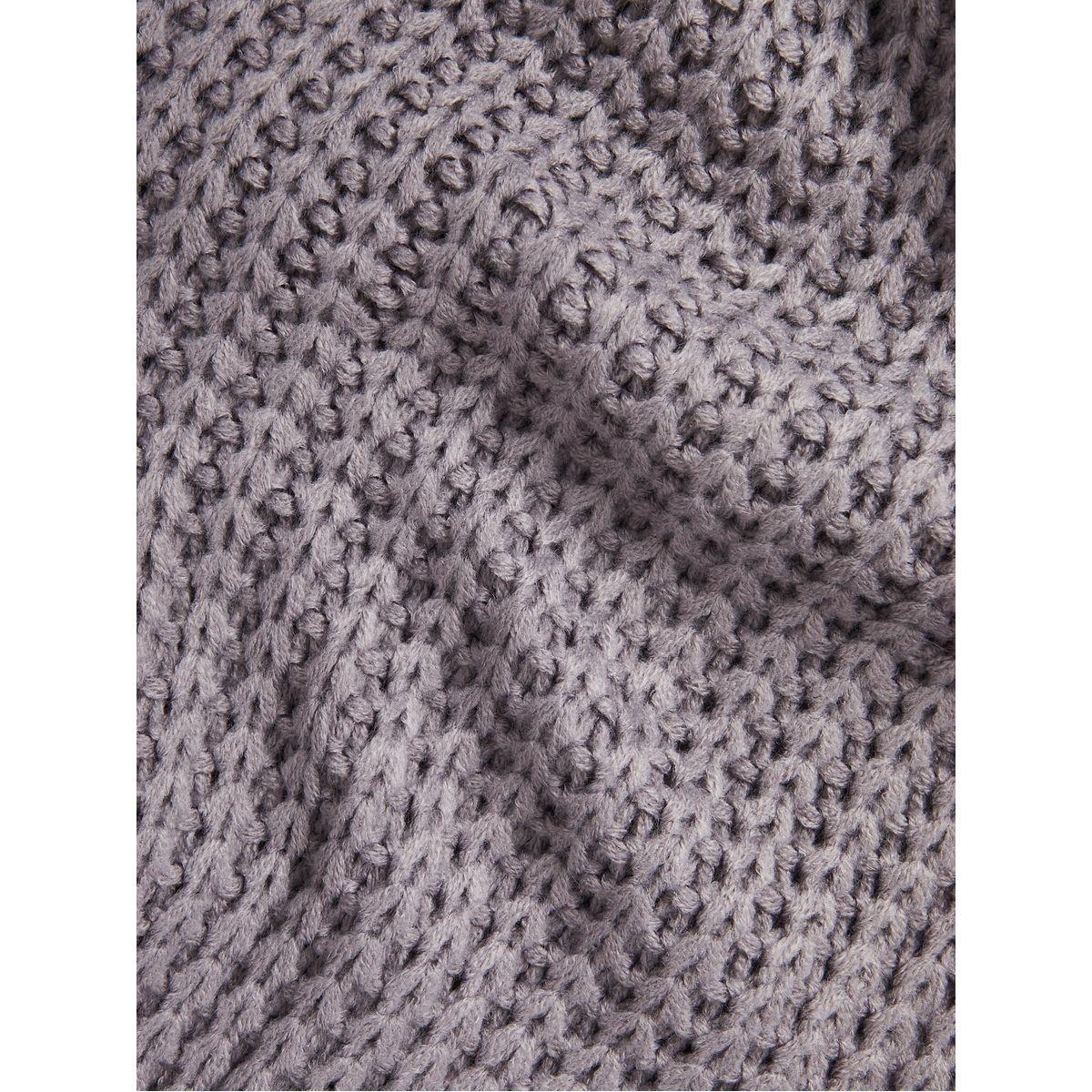 Styli Open Front Chunky Knit Longline Cardigan-women-winterwear-cardigansandjumpers-cardigans-image-5