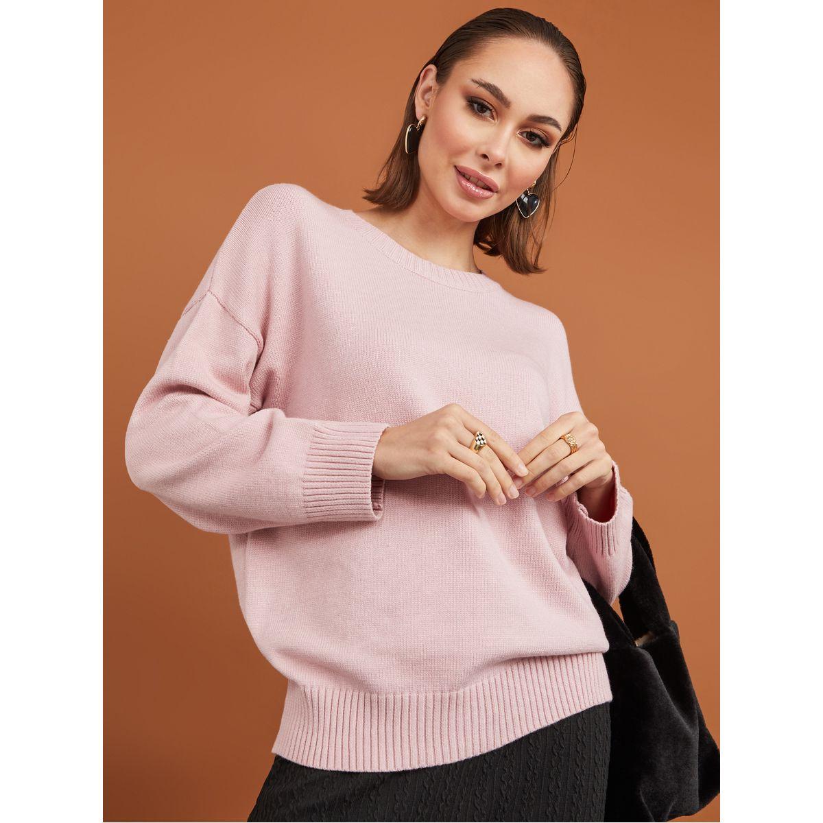 سويتر مضلع بكتف منخفض-women-clothing-cardigansandjumpers-jumpers-image-1