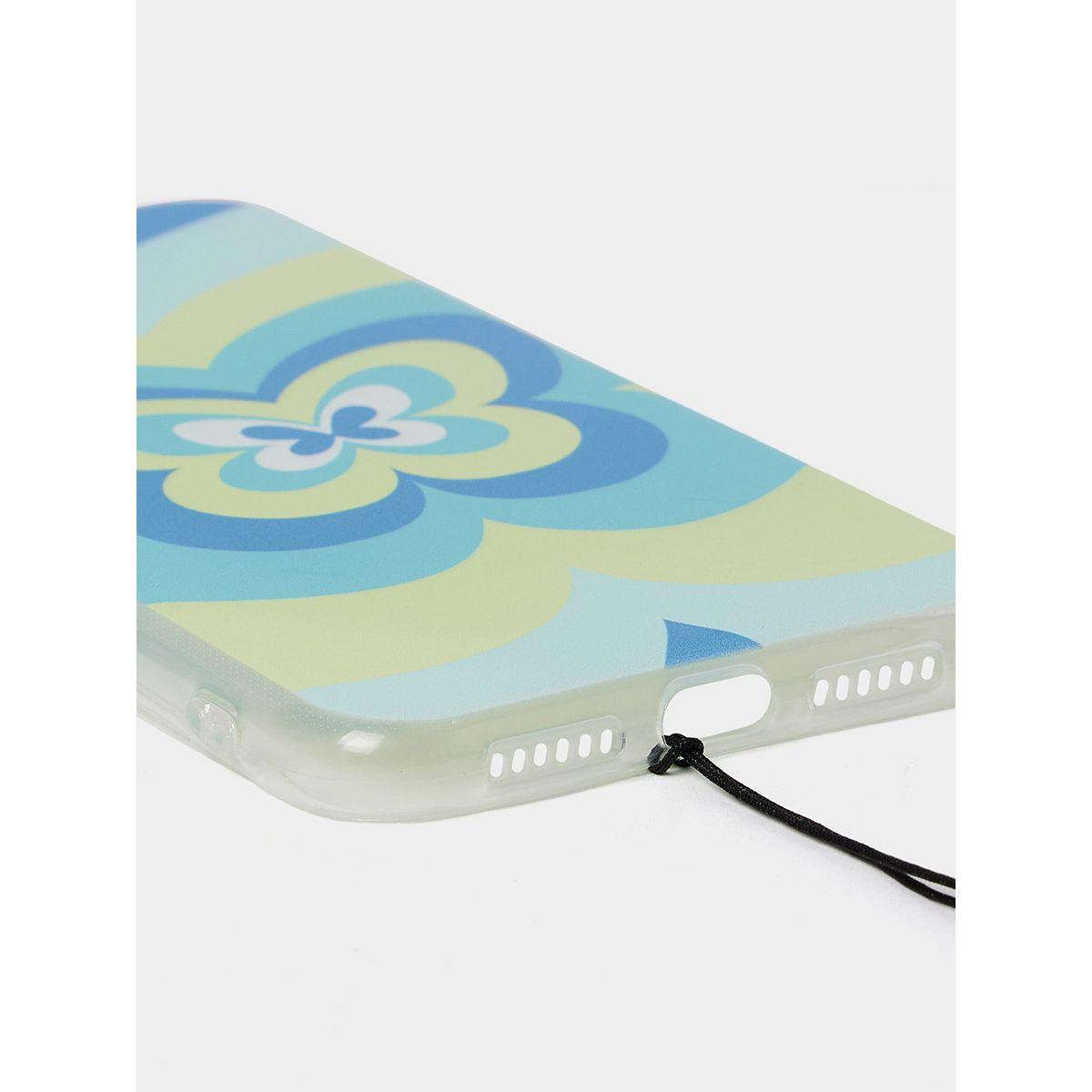Styli Butterfly Print Phone Case with Beaded Charm-electronics-phones-image-3