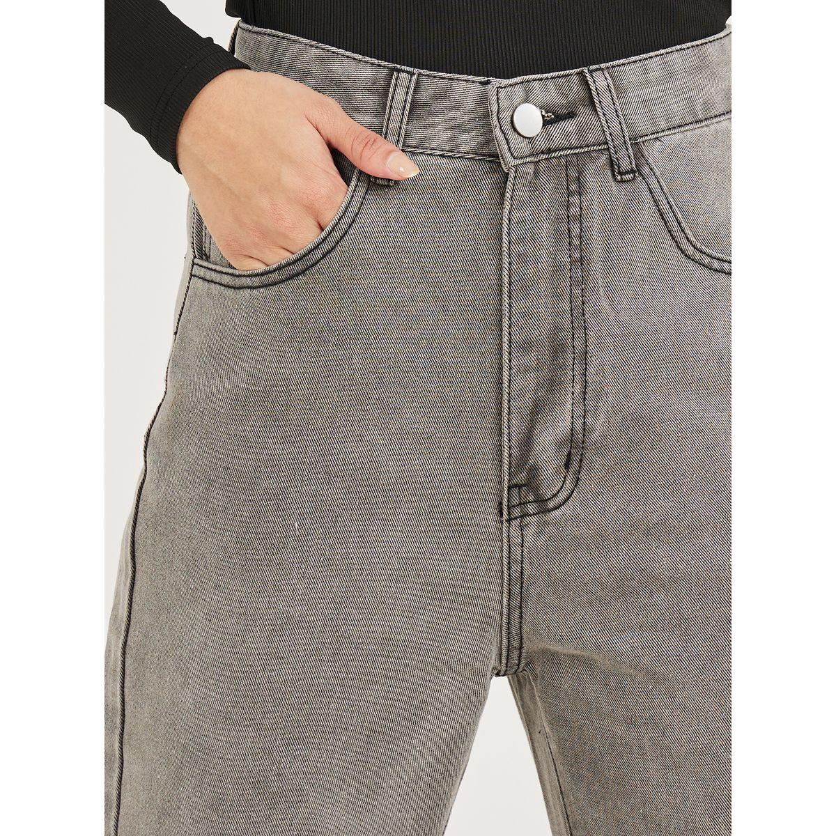 جينز بقصة واسعة وخصر عالي-women-clothing-bottoms-jeans-image-4