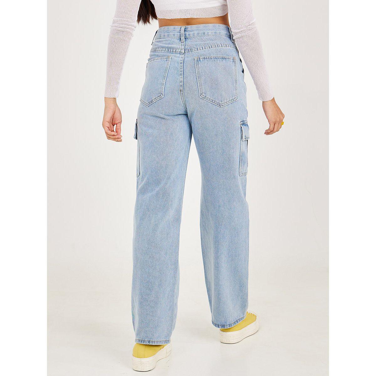 جينز بقصة واسعة وخصر عالي-women-clothing-bottoms-jeans-image-4